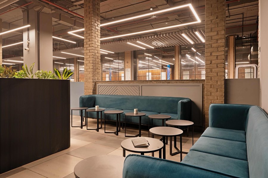 Lounge seating at superco