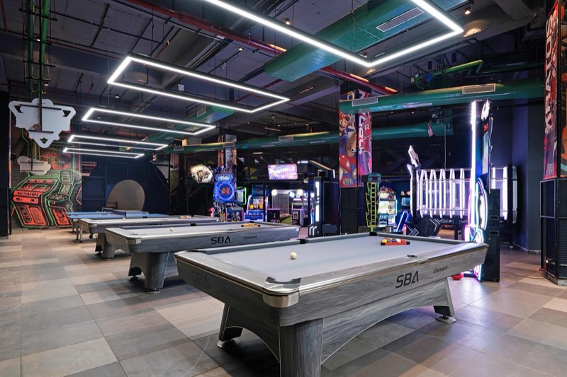 Pool tables at superco